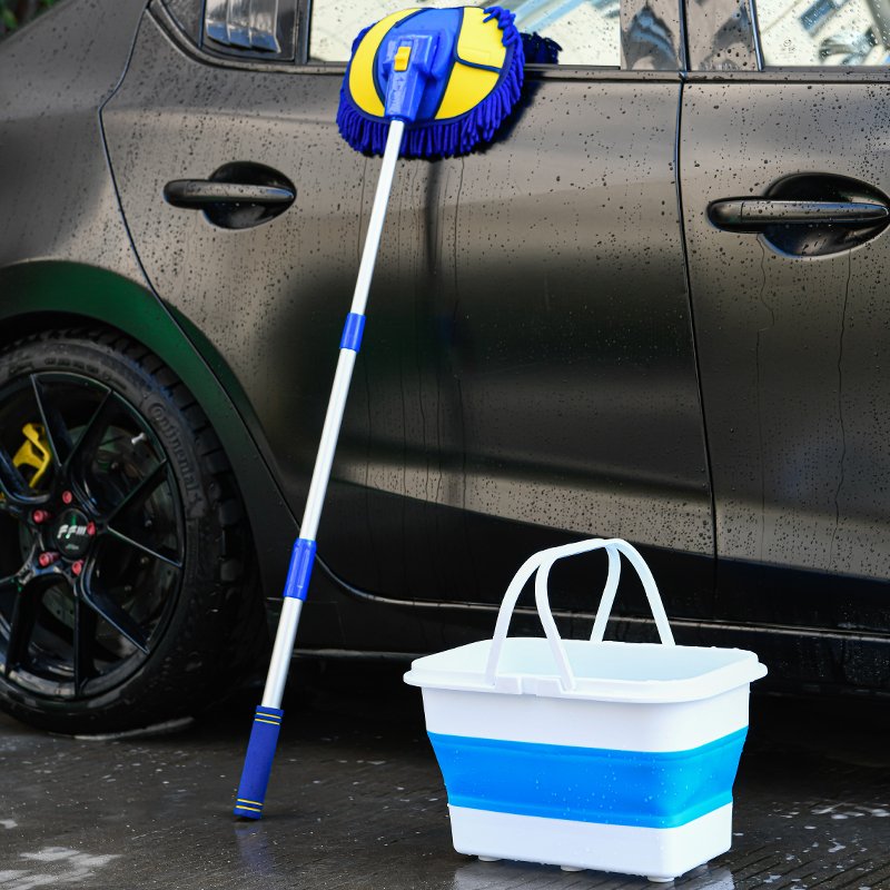 Fish drums of live fish drums are easily equipped to fold portable buckets with thick fish drums of multifunctional fishing boxes